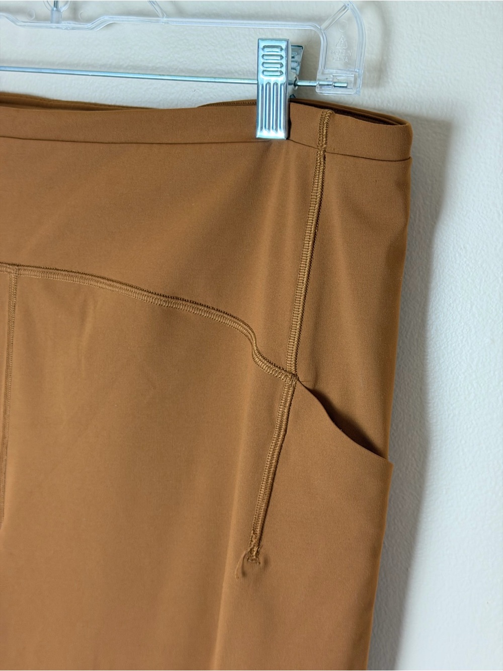 Lululemon Fast and Free High-Rise Tight 28" Nulux Leggings Size 16 Copper Brown - Picture 5 of 11